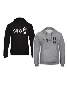 Kapuzen Sweat-Shirt "Entstehung"